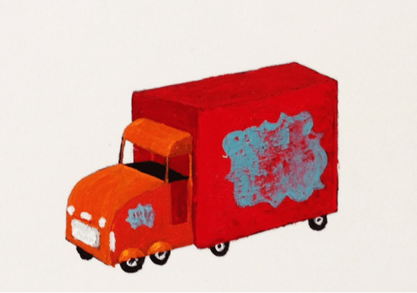 Red truck