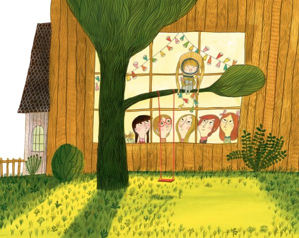 Dans l’arbre