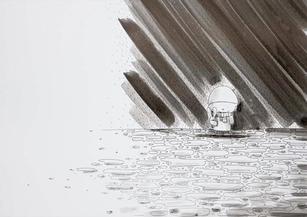 The rain