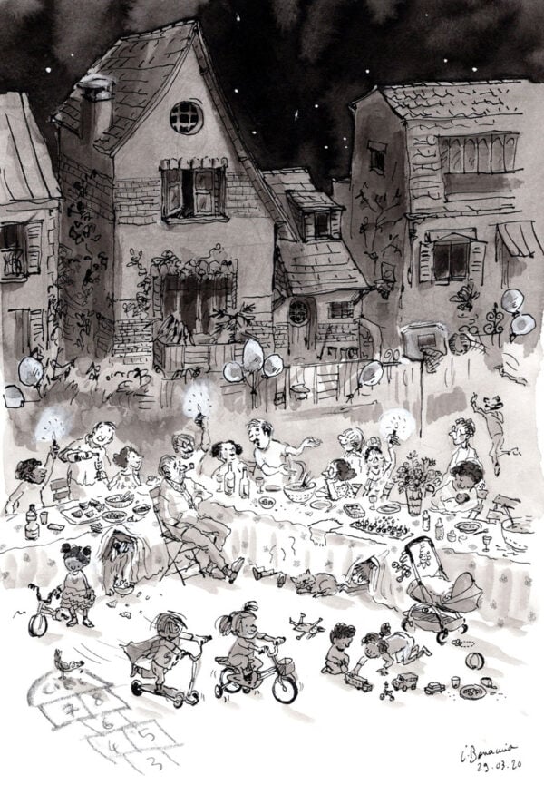 La ville à minuit