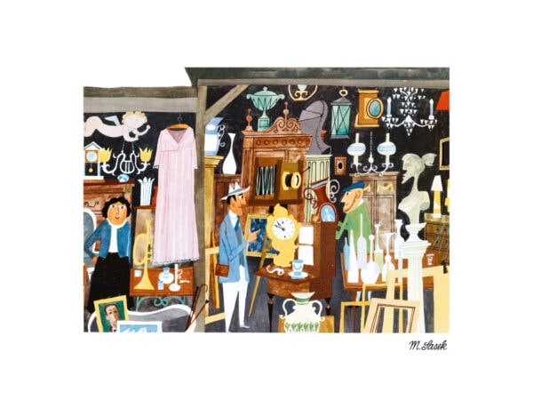 Le marché aux puces
