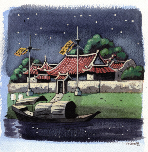 Sur la rive