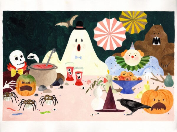 Halloween table