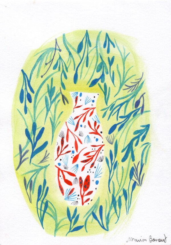 Vase fleuri