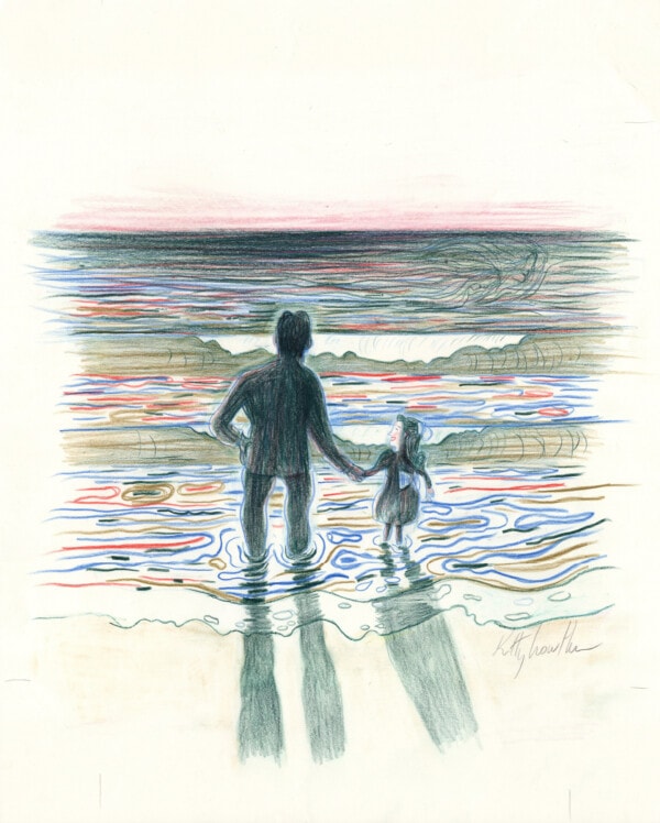 The shore