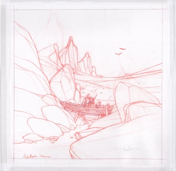 Sketch The mountain