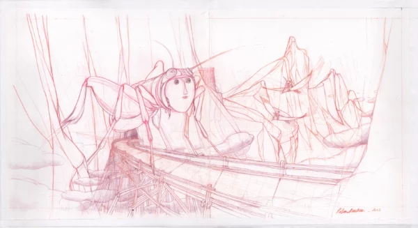 Sketch Nemobius Sylvestris