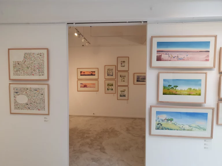 exposition julien arnal et anne montel galerie robillard