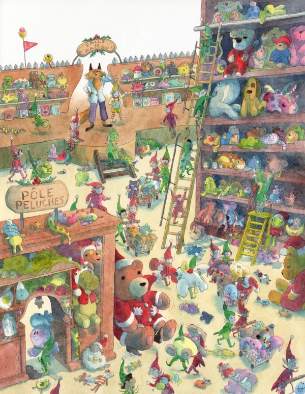 Pôle peluches