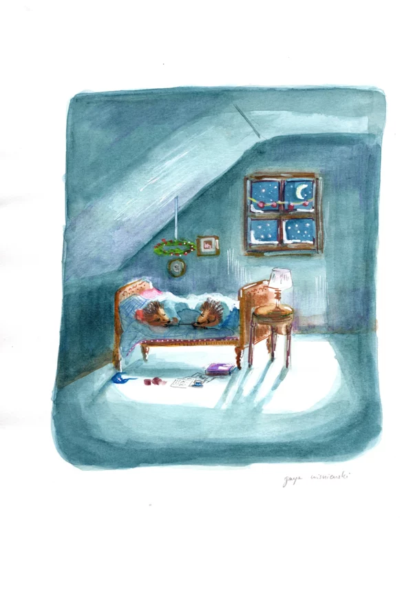 Emmitouflés dans leur duvet