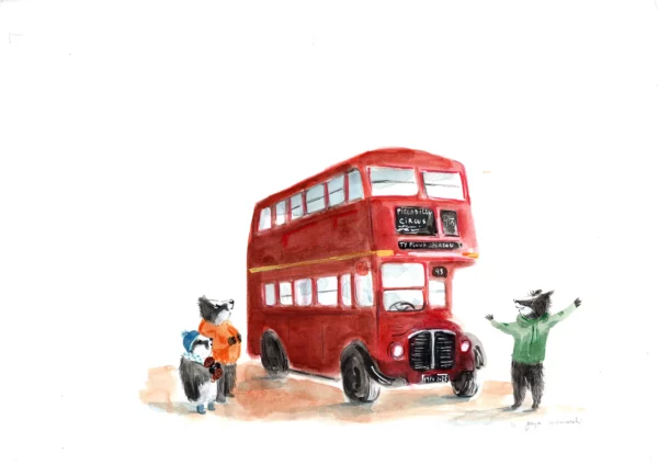 Le bus Piccadilly Circus