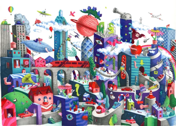 Ville futuristique