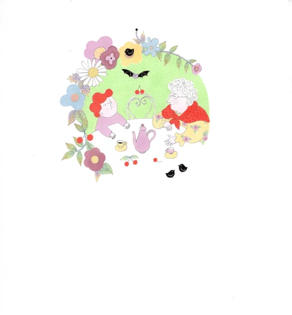 A cup of mint tea