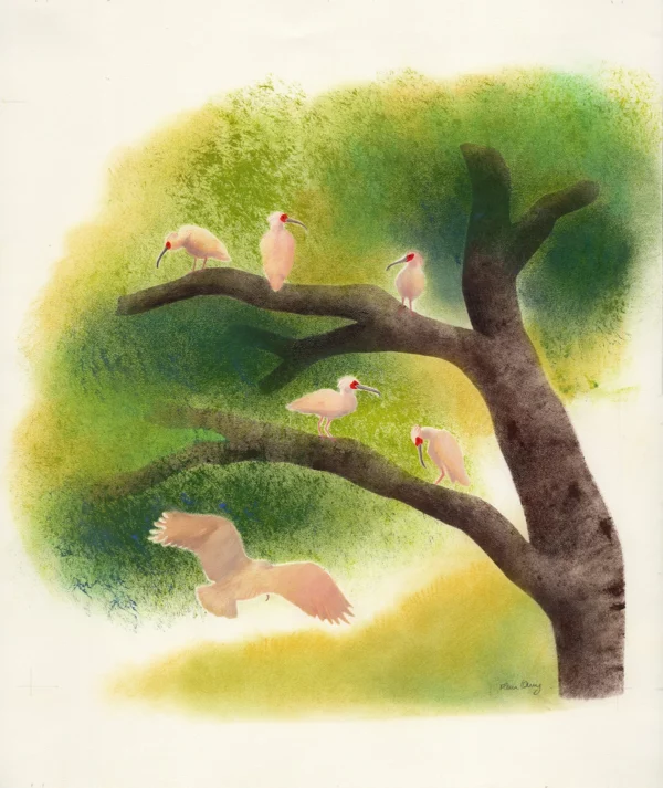 The Japanese ibis